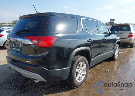 2018 GMC Acadia Sle-1 из США, поврежденный, VIN 1GKKNRLS8JZ206552